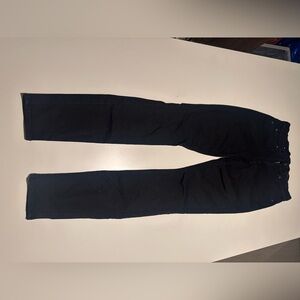 7 For All Mankind High Waisted Skinny Jeans Black